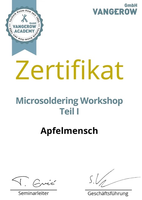Microsoldering_Zertifikat_Apfelmensch