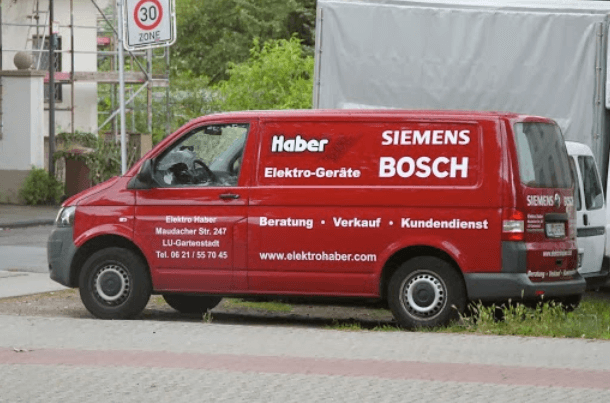 Waschmaschinen Reparatur Ludwigshafen - Techno Haber Ladeneingang